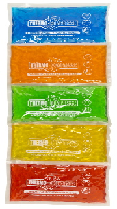 Ensemble de compresses couleurs